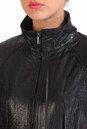 Женская кожаная куртка из натуральной кожи с воротником, отделка искусственный мех 0900927-4