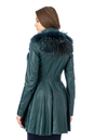 Женское кожаное пальто из натуральной кожи с воротником, отделка лиса 0902492-3
