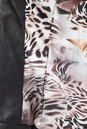 Женская кожаная куртка из натуральной кожи с воротником, отделка лиса 0902507-4