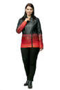 Женская кожаная куртка из натуральной кожи с воротником 0902530-2