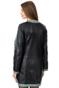 Женское кожаное пальто из натуральной кожи без воротника 0902610-3