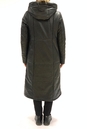 Женское кожаное пальто из натуральной кожи с капюшоном 2100540-3