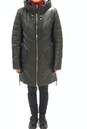 Женское кожаное пальто из натуральной кожи с капюшоном 2100548-2
