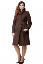 Женское пальто из текстиля с воротником 8000952-2