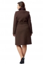 Женское пальто из текстиля с воротником 8000952-3
