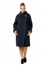 Женское пальто из текстиля с воротником 8002011