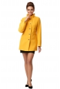 Женское пальто из текстиля с воротником 8008112