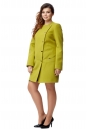 Женское пальто из текстиля без воротника 8008137-2