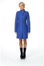 Женское пальто из текстиля с воротником 8008485-2