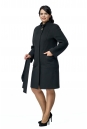 Женское пальто из текстиля с воротником 8008551-2