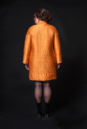 Женское пальто из текстиля с воротником 8009333-2