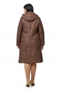 Женское пальто из текстиля с капюшоном 8010426-3