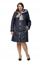 Женское пальто из текстиля с капюшоном 8010542-2