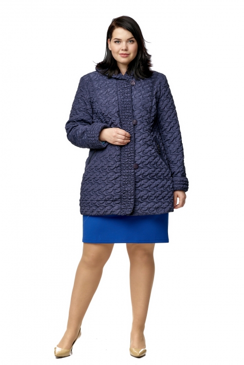 Куртка женская из текстиля с капюшоном 8010613