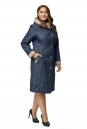 Женское пальто из текстиля с капюшоном 8010623-2