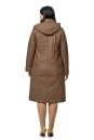 Женское пальто из текстиля с капюшоном 8010626-3