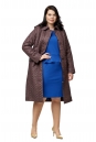 Женское пальто из текстиля с капюшоном 8010629-2