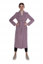 Женское пальто из текстиля с воротником 8011523-3