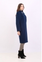 Женское пальто из текстиля с воротником 8011712-2