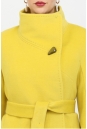 Женское пальто из текстиля с воротником 8011740-4