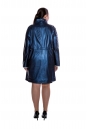 Женское кожаное пальто из натуральной кожи с воротником 8011821-3