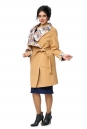 Женское пальто из текстиля с воротником 8011980-2