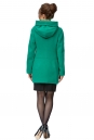Женское пальто из текстиля с капюшоном 8012036-3