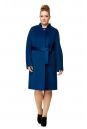 Женское пальто из текстиля с воротником 8012059-2