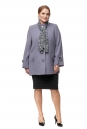 Женское пальто из текстиля с воротником 8012117