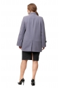 Женское пальто из текстиля с воротником 8012117-3
