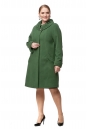 Женское пальто из текстиля с воротником 8012140
