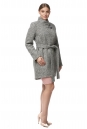 Женское пальто из текстиля с воротником 8012209-2