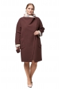 Женское пальто из текстиля с воротником 8012460-2