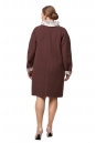 Женское пальто из текстиля с воротником 8012460-4