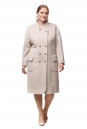 Женское пальто из текстиля с воротником 8012584-2