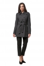 Женское пальто из текстиля с воротником 8012609-2