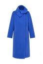 Женское пальто из текстиля с воротником 8015867