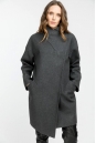 Женское пальто из текстиля с воротником 8015888-2