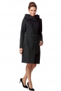 Женское пальто из текстиля с капюшоном 8015891-2