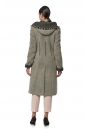Женское пальто из текстиля с капюшоном 8016067-3