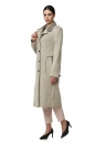Женское пальто из текстиля с воротником 8016103