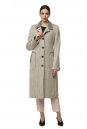 Женское пальто из текстиля с воротником 8016103-2