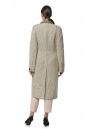 Женское пальто из текстиля с воротником 8016103-3