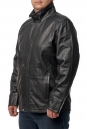 Мужская кожаная куртка из натуральной кожи с воротником 8016479-2