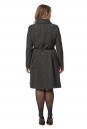 Женское пальто из текстиля с воротником 8019060-3