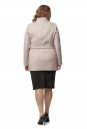Женское пальто из текстиля с воротником 8019083-3