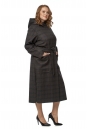 Женское пальто из текстиля с капюшоном 8019184-2
