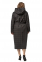 Женское пальто из текстиля с капюшоном 8019184-3