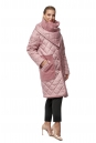 Женское пальто из текстиля с воротником 8019577-2