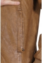 Мужская кожаная куртка из эко-кожи с воротником 8021858-2